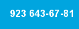 923 643-67-81